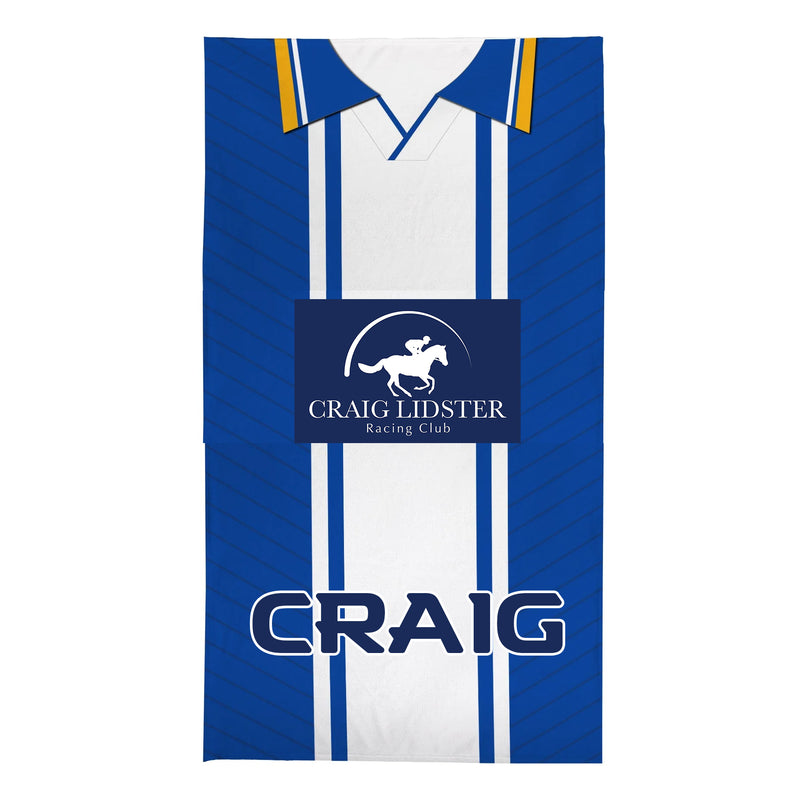 Craig Lidster Racing Club Full Beach Towel