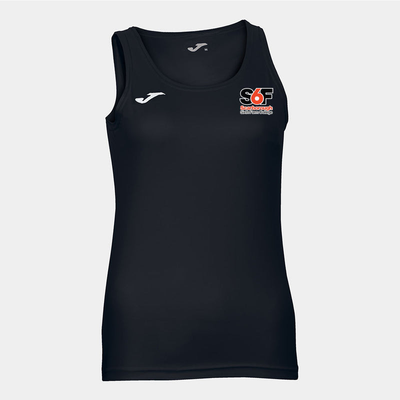 S6F Students - Optional Womens Fit Diana Sleeveless T-Shirt Black