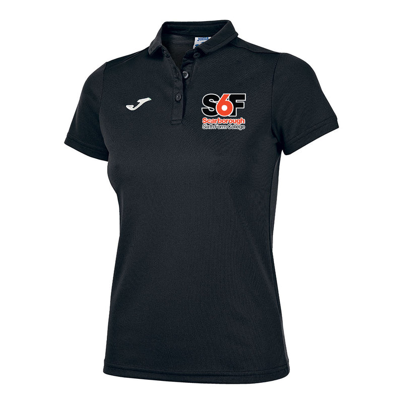 S6F Students - Optional Womens Fit Hobby Polo Black