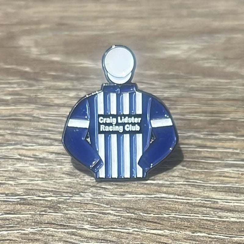 Craig Lidster Racing Club Lapel Pin Badge