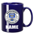 Dunscroft Warriors FC Personalised Mug Blue or white