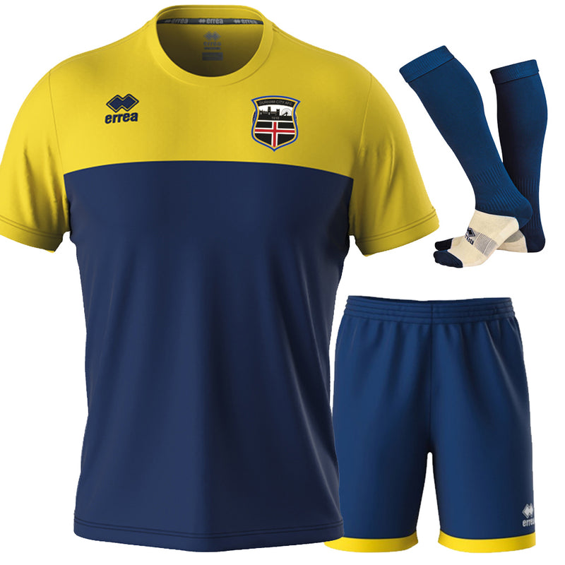 Durham City AFC Brandon Training Bundle Shirt Shorts, Socks - ADULTS