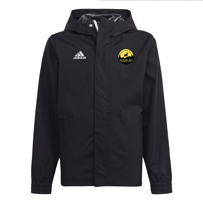 Pavilion Bar FC Adidas Black All Weather Coat - ADULTS