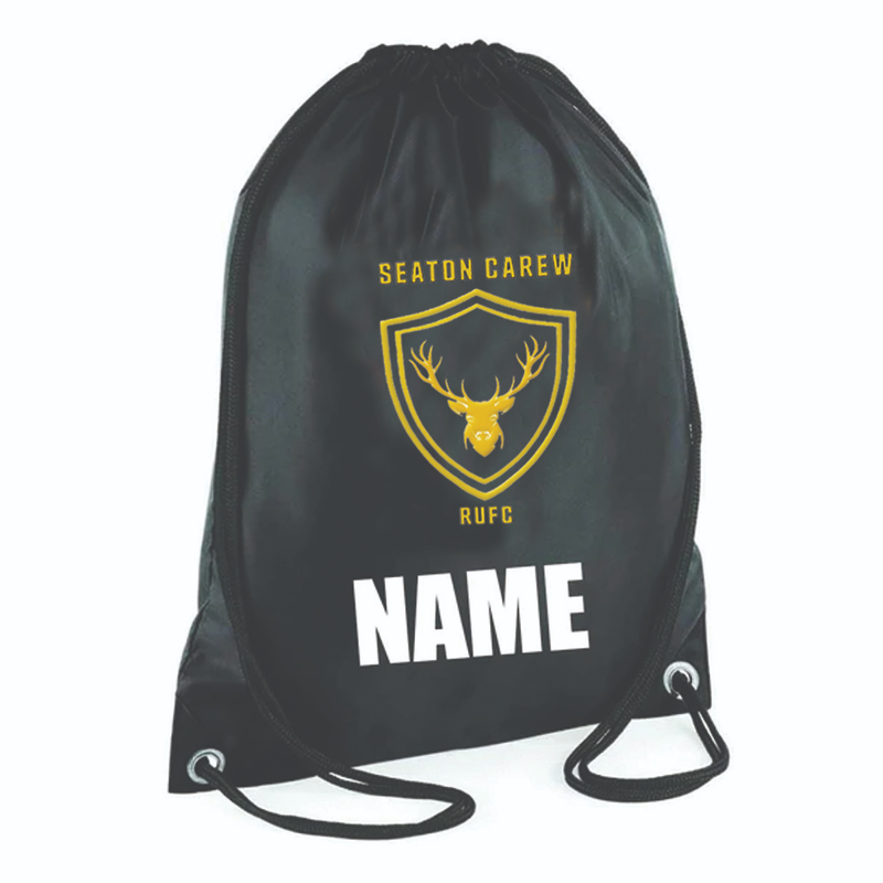 Seaton Carew Scrufs Rugby Drawstring Bag