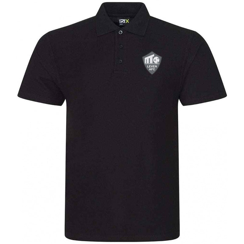 Leven AFC RX101 Coaches Black Polo - ADULTS