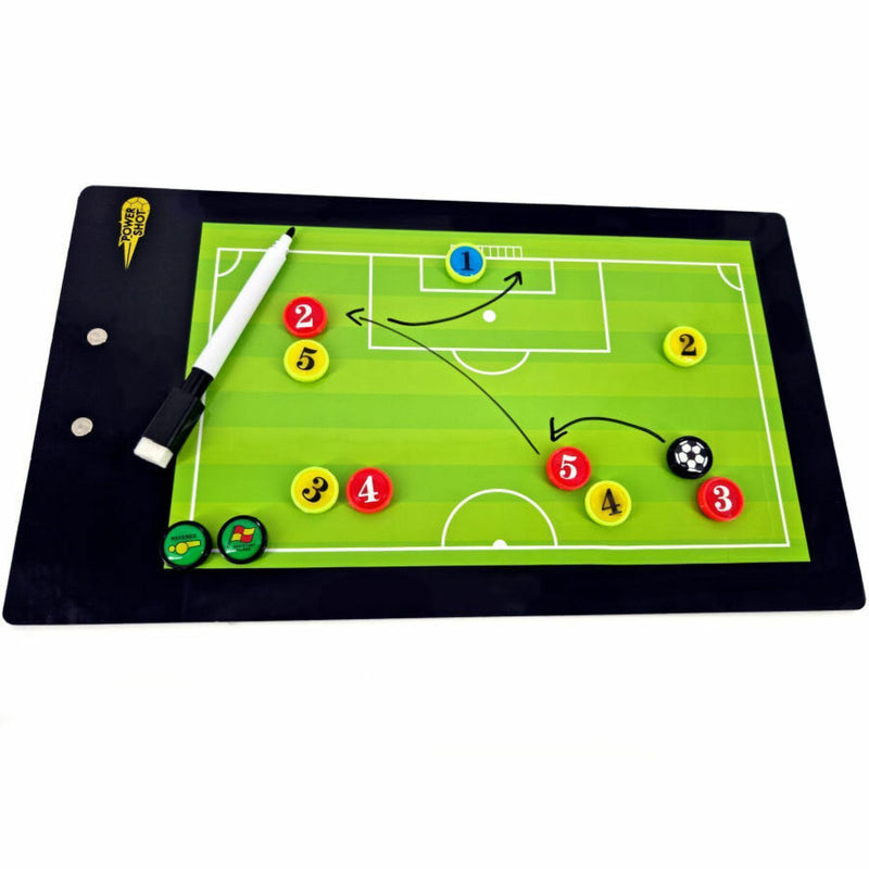 Powershot Magnetic Tactics Board - Green Pitch