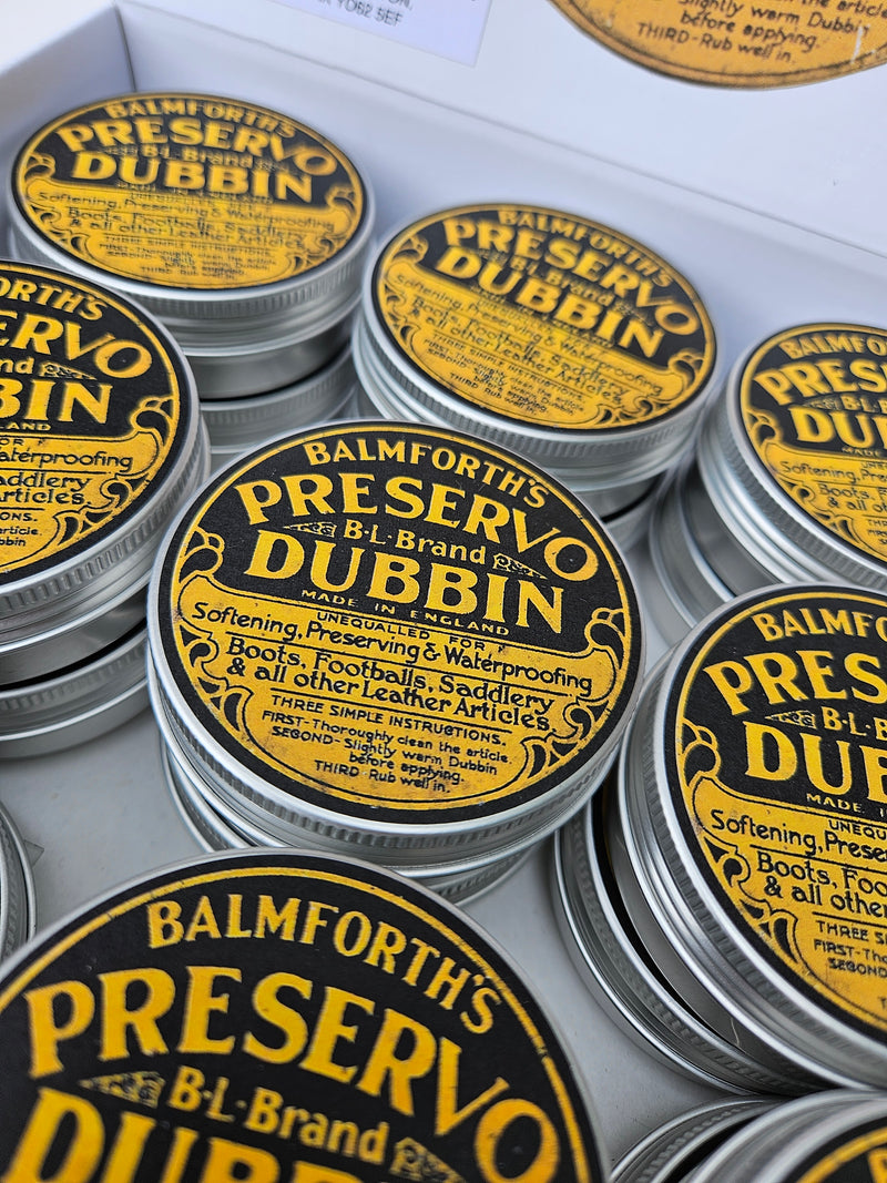 Balmforth's "PRESERVO" BL Brand Dubbin