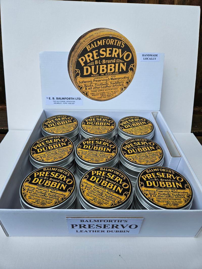 Balmforth's "PRESERVO" BL Brand Dubbin