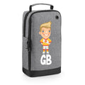 Football Boot Bags for Boys with Free Kit and Initials – Durable and Personalized Sports Bag - Mens Blonde