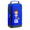 Football Boot Bags for Boys with Free Kit and Initials – Durable and Personalized Sports Bag - Mens Brunette2