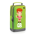 Football Boot Bags for Boys with Free Kit and Initials – Durable and Personalized Sports Bag - Mens Ginger