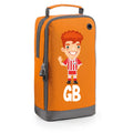 Football Boot Bags for Boys with Free Kit and Initials – Durable and Personalized Sports Bag - Mens Ginger