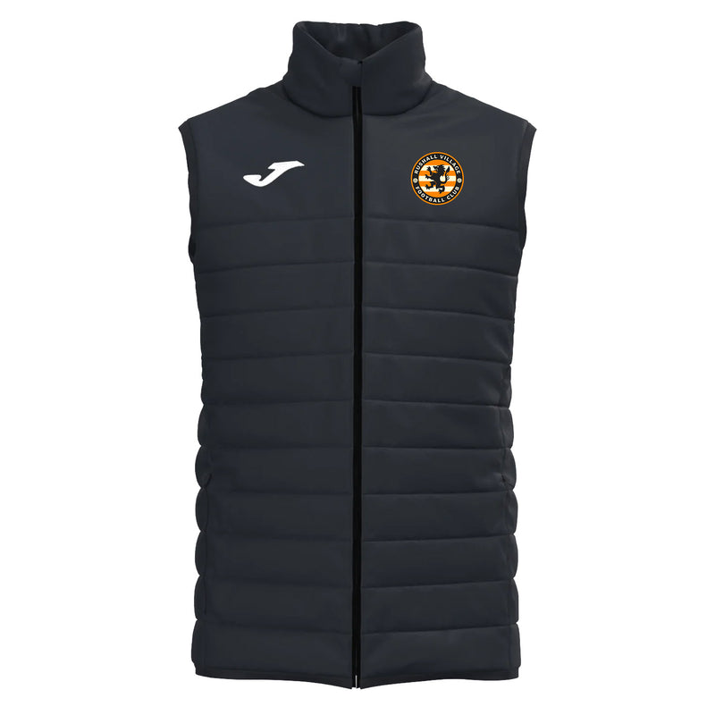 Rushall Village FC Urban V Gillet Top Black - ADULTS