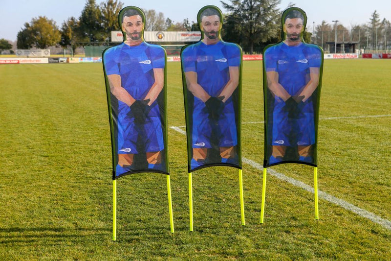 PowerShot Set of 3 Flexible Training Dummies in Printed Polyester