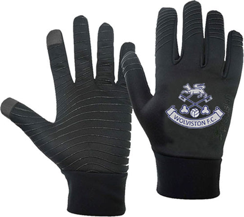 Wolviston FC Tech Training Gloves - ADULTS