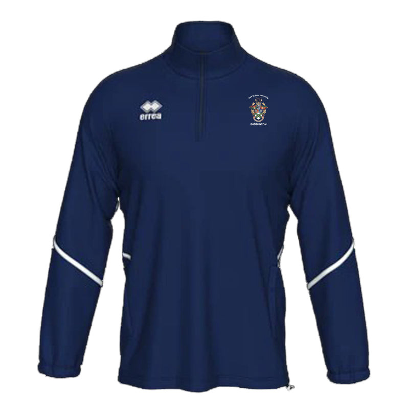 York St John University Manfred Quarter Zip Jacket - Badminton