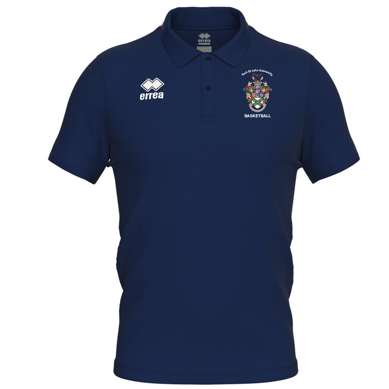 York St John University EVO Cotton Polo Shirt - Basketball