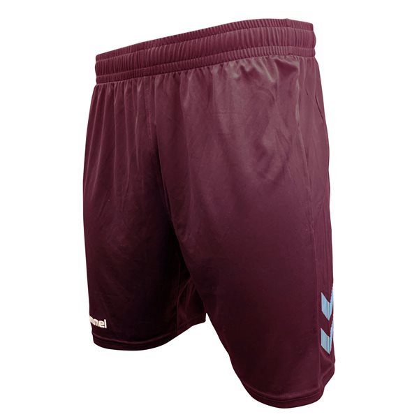 hmlELITE POLY SHORTS MAROON - ADULTS