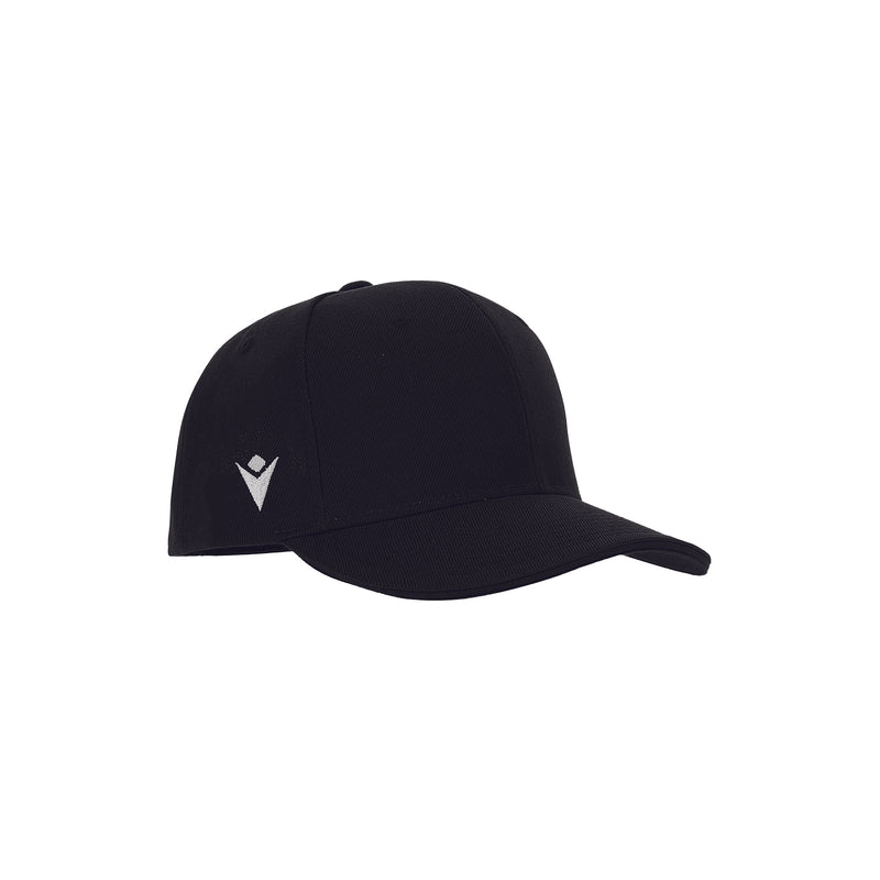 Macron Pepper Baseball Cap  (5 Pz), Black, Senior