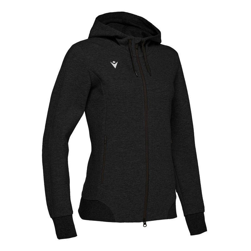 Macron Womens' Full Lenght Zip Hooded Sweatshirt Lyre - Adult