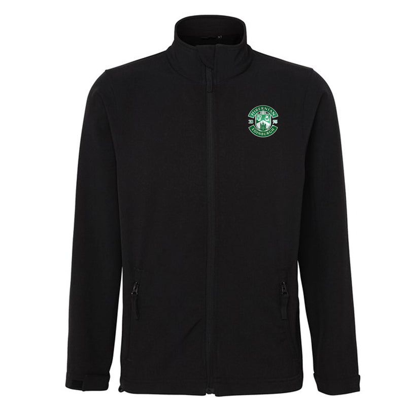 Hibernian Edinburgh RX500 Black Soft Shell Jacket Juniors