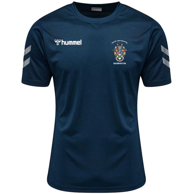 York St John University ELITE POLY T-SHIRT Badminton