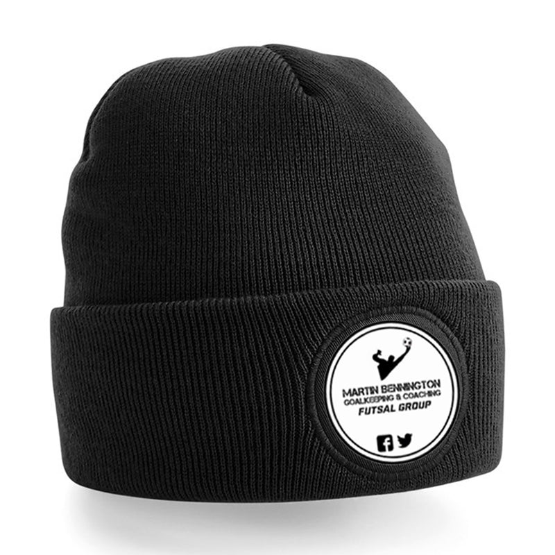 Martin Bennington Circle Black Beanie Hat