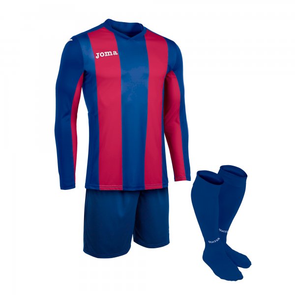 Joma Set Pisa T-Shirt L/S+Short+Socks - Adult