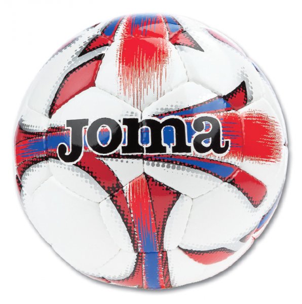 Joma Dali Soccer Ball White-Red Size 4
